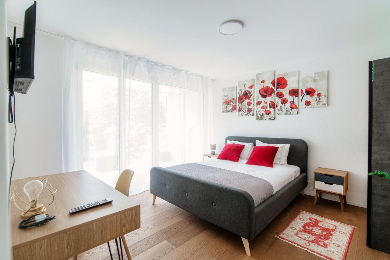 Linda Terrace By Quokka 360 - Modern One-Bedroom Flat With Sun Terrace Locarno Exterior foto